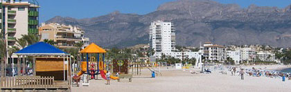 Albir beach playground